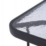 ΣΕΤ ΤΡΑΠΕΖΑΡΙΑΣ 5ΤΜΧ AVRIL HM21221 ΚΑΡΕΚΛΕΣ ΜΕΤΑΛΛΙΚΕΣ & ΤΡΑΠΕΖΙ 110x60 ΓΚΡΙ