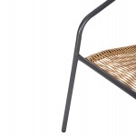 ΣΕΤ ΤΡΑΠΕΖΑΡΙΑΣ 5ΤΜΧ SWIFTER HM21222.01 ΚΑΡΕΚΛΕΣ ΜΕΤΑΛ.& ΤΡΑΠΕΖΙ 110x60 ΓΚΡΙ-ΦΥΣΙΚΟ