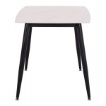 ΣΕΤ ΤΡΑΠΕΖΑΡΙΑΣ 5ΤΜΧ RAVEN HM21266.01 ΚΕΡΑΜΙΚΟ TOP ΛΕΥΚΟ ΜΑΡΜΑΡΟ--ΚΡΕΜ PU