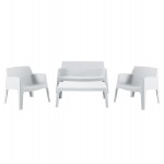 ΣΕΤ ΣΑΛΟΝΙ ΕΞ.ΧΩΡΟΥ 4ΤΜΧ SLEEK HM21268.01 ΛΕΥΚΟ ΠΟΛΥΠΡΟΠΥΛΕΝΙΟ