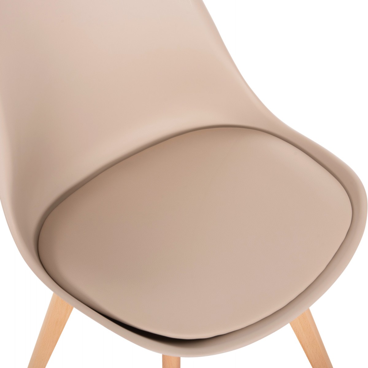 ΣΕΤ ΤΡΑΠΕΖΑΡΙΑΣ 5ΤΜΧ MORGAN HM21269.01 ΤΡΑΠΕΖΙ & 4 ΚΑΡΕΚΛΕΣ - ΚΑΠΟΥΤΣΙΝΟ