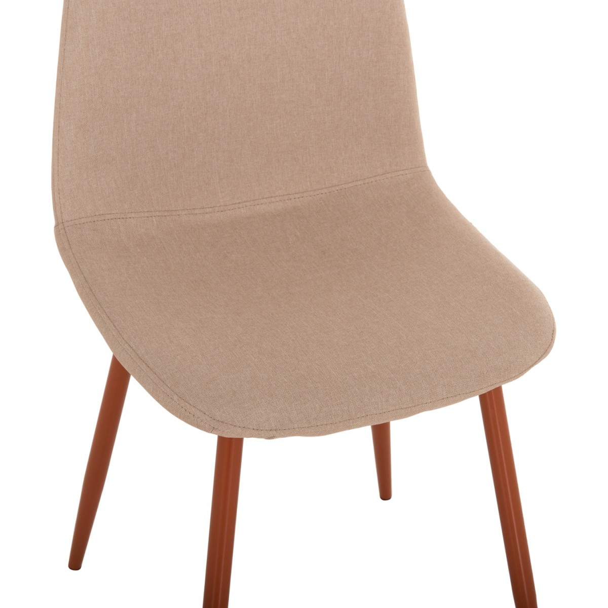 ΣΕΤ ΤΡΑΠΕΖΑΡΙΑΣ 5ΤΜΧ LEOMOR HM21270.01 ΤΡΑΠΕΖΙ & 4 ΚΑΡΕΚΛΕΣ - ΜΠΕΖ ΥΦΑΣΜΑ