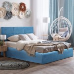 ΚΡΕΒΑΤΙ ΔΙΠΛΟ & ΣΤΡΩΜΑ BRILEY HM21272.04 ΠΕΤΡΟΛ ΒΕΛΟΥΔΟ ΜΕ ΑΠΟΘ.ΧΩΡΟ--ΓΙΑ 160x200εκ