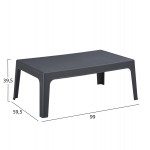 ΣΕΤ LOUNGE 4ΤΜΧ SLEEK HM21275.10 ΓΚΡΙ ΠΟΛΥΠΡΟΠΥΛΕΝΙΟ
