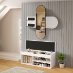 ΣΕΤ ΕΙΣΟΔΟΥ 2ΤΜΧ CHERYL HM21276.01 ΜΕΛΑΜΙΝΗ ΣΕ ΛΕΥΚΟ--ΟΨΗ ΜΑΥΡΟ ΜΑΡΜΑΡΟ