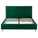 ΚΡΕΒΑΤΙ ΜΕ ΣΤΡΩΜΑ INDRA HM21280.04 ΚΥΠΑΡΙΣΣΙ ΒΕΛΟΥΔΟ--ΓΙΑ 160x200εκ