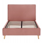 ΚΡΕΒΑΤΙ ΜΕ ΣΤΡΩΜΑ MAYLIN HM21281.01 ΣΑΠΙΟ ΜΗΛΟ ΒΕΛΟΥΔΟ--ΓΙΑ 120x200εκ