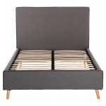 ΚΡΕΒΑΤΙ ΜΕ ΣΤΡΩΜΑ MAYLIN HM21281.03 ΓΚΡΙ ΥΦΑΣΜΑ--ΓΙΑ 120x200εκ