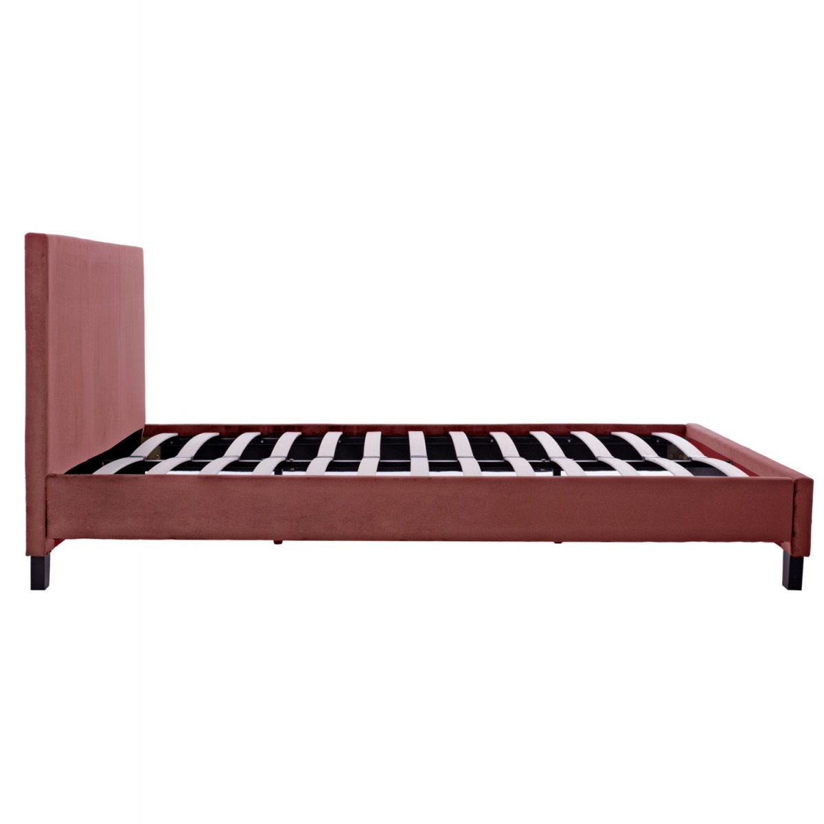 ΚΡΕΒΑΤΙ ΜΕ ΣΤΡΩΜΑ BECCA HM21283.05 ΣΑΠΙΟ ΜΗΛΟ ΒΕΛΟΥΔΟ--ΓΙΑ 150x200εκ