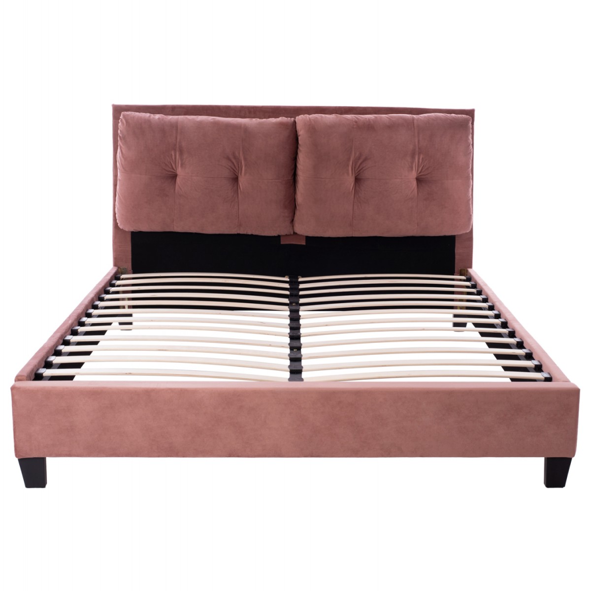 ΚΡΕΒΑΤΙ ΜΕ ΣΤΡΩΜΑ BILLIE HM21284.05 ΣΑΠΙΟ ΜΗΛΟ ΒΕΛΟΥΔΟ--ΓΙΑ 160x200εκ