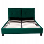 ΚΡΕΒΑΤΙ ΜΕ ΣΤΡΩΜΑ BILLIE HM21284.06 ΚΥΠΑΡΙΣΣΙ ΒΕΛΟΥΔΟ--ΓΙΑ 160x200εκ