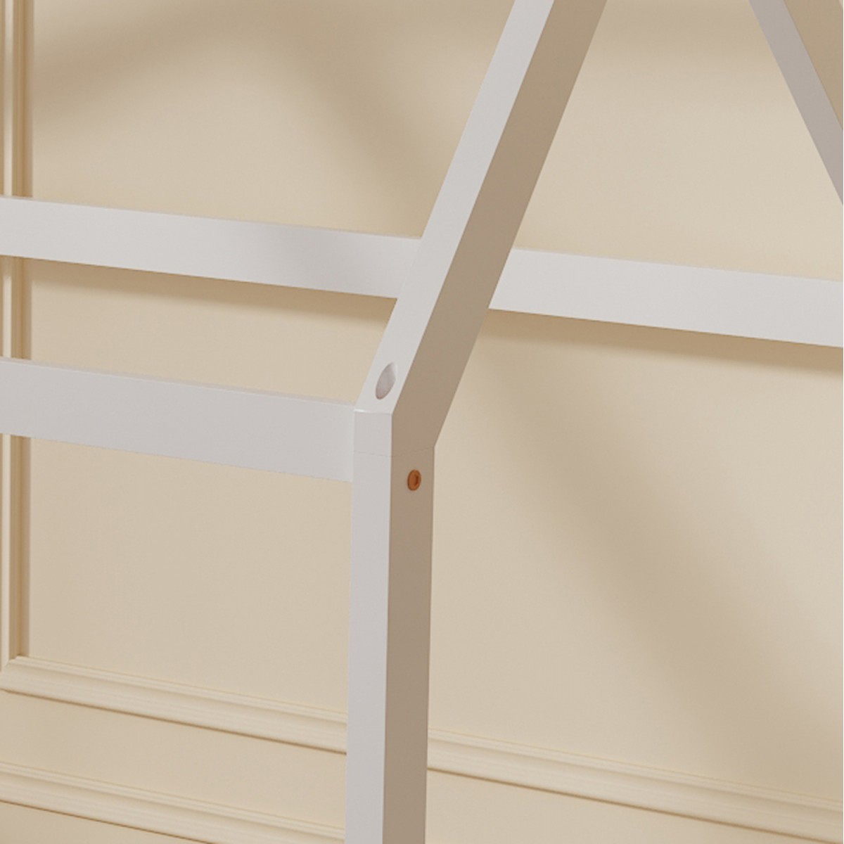 ΚΡΕΒΑΤΙ ΠΑΙΔΙΚΟ ΜΕ ΣΤΡΩΜΑ PEPE HM21303.01 ΞΥΛΟ ΠΕΥΚΟΥ ΣΕ ΛΕΥΚΟ--ΣΤΡΩΜΑ 70x140εκ