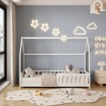 ΚΡΕΒΑΤΙ ΠΑΙΔΙΚΟ ΜΕ ΣΤΡΩΜΑ PHYLLIS HM21304.01 ΞΥΛΟ ΠΕΥΚΟΥ ΣΕ ΛΕΥΚΟ--ΣΤΡΩΜΑ 90x190εκ