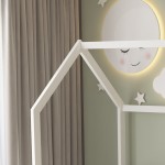 ΚΡΕΒΑΤΙ ΠΑΙΔΙΚΟ ΤΣΟΥΛΗΘΡΑ PHYLLIS HM21310.01 ΠΕΥΚΟ ΣΕ ΛΕΥΚΟ--ΜΕ ΣΤΡΩΜΑ 90x190εκ