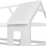 ΚΟΥΚΕΤΑ ΠΑΙΔΙΚΗ ΜΕ 2 ΣΤΡΩΜΑΤΑ HOOD HM21314.01 ΞΥΛΟ ΠΕΥΚΟΥ ΛΕΥΚΟ--ΣΤΡΩΜΑΤΑ 90x190εκ