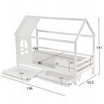 ΚΡΕΒΑΤΙ ΠΑΙΔΙΚΟ ΜΕ ΣΤΡΩΜΑ DOMER HM21319 ΞΥΛΟ ΠΕΥΚΟΥ ΣΕ ΛΕΥΚΟ--ΣΤΡΩΜΑ 90x190εκ