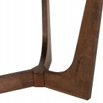 ΣΕΤ ΤΡΑΠΕΖΑΡΙΑΣ 7ΤΜΧ RIMER HM21339 ΤΡΑΠΕΖΙ ΑΠΟ MDF--ΚΑΡΕΚΛΕΣ ΑΠΟ RUBBERWOOD & ΥΦΑΣΜΑ