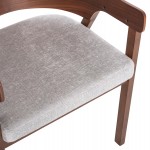 ΣΕΤ ΤΡΑΠΕΖΑΡΙΑΣ 5ΤΜΧ RINER HM21340 ΤΕΤΡΑΓΩΝΟ ΤΡΑΠΕΖΙ ΑΠΟ MDF--ΚΑΡΕΚΛΕΣ ΑΠΟ RUBBERWOOD