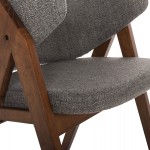 ΣΕΤ ΤΡΑΠΕΖΑΡΙΑΣ 5ΤΜΧ HANA HM21340.02 ΤΡΑΠΕΖΙ ΑΠΟ MDF--ΚΑΡΕΚΛΕΣ ΑΠΟ RUBBERWOOD