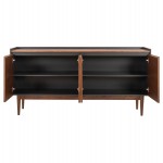 ΣΕΤ ΜΠΟΥΦΕΣ & ΕΠΙΠΛΟ ΤΗΛΕΟΡΑΣΗΣ ΒEEN HM21344 MDF ΜΕ ΚΑΠΛΑΜΑ ΚΑΡΥΔΙΑΣ