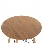 ΣΕΤ ΤΡΑΠΕΖΑΡΙΑΣ 3ΤΜΧ TWIST HM21370 ΣΤΡΟΓΓΥΛΟ ΤΡΑΠΕΖΙ Φ60 & 2 ΚΑΡΕΚΛΕΣ ΣΕ ΚΑΠΟΥΤΣΙΝΟ