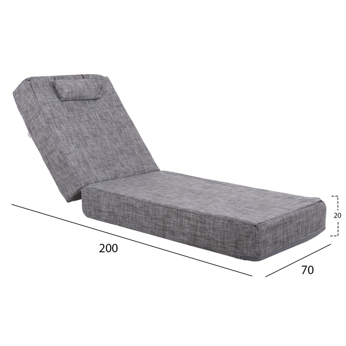 ΞΑΠΛΩΣΤΡΑ IKARIA HM10622.05 ΠΕΥΚΟ ΣΕ ΚΑΡΥΔΙ-ΓΚΡΙ TEXTILEΝΕ-ΜΑΞΙΛΑΡΙ 20εκ.