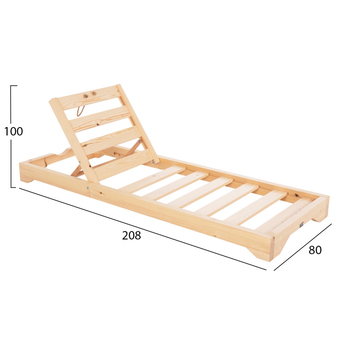 ΞΑΠΛΩΣΤΡΑ IKARIA ΜΕ ΠΟΔΙ HM10623.05 ΠΕΥΚΟ ΣΕ ΦΥΣΙΚΟ-ΓΚΡΙ TEXTILEΝΕ-ΜΑΞΙΛΑΡΙ 20εκ.