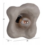 ΣΕΤ 3TMX ΕΠΙΤΟΙΧΙA ΦΩΤΙΣΤΙΚA LUXON HM10725.02 FIBER CEMENT ΣΕ ΓΚΡΙ [S-M-L]