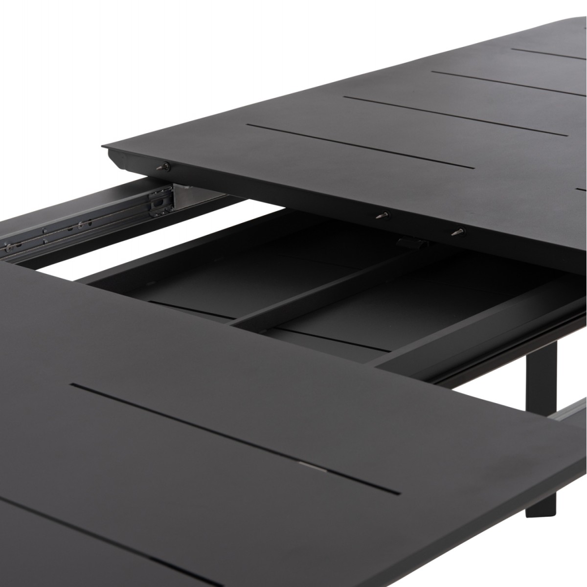 ΣΕΤ ΤΡΑΠΕΖΑΡΙΑΣ ΕΞ.ΧΩΡΟΥ 6 ΘΕΣΕΩΝ ELARA HM10726.01 ΓΚΡΙ ΑΛΟΥΜΙΝΙΟ-ΕΠΕΚΤΕΙΝΟΜΕΝΟ ΤΡΑΠΕΖΙ