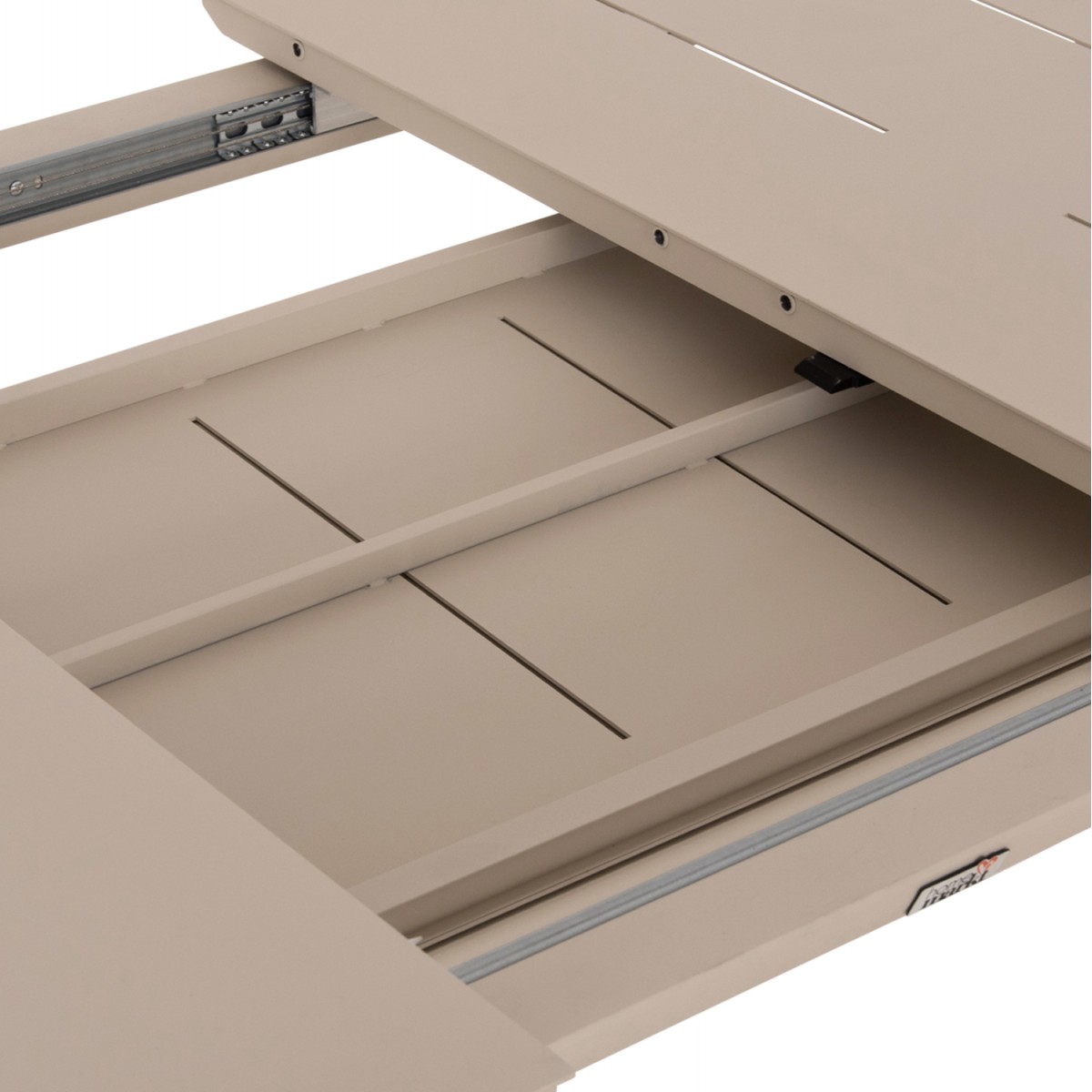 ΣΕΤ ΤΡΑΠΕΖΑΡΙΑΣ ΕΞ.ΧΩΡΟΥ 6 ΘΕΣΕΩΝ ELARA HM10726.05 ΜΠΕΖ ΑΛΟΥΜΙΝΙΟ-ΕΠΕΚΤΕΙΝΟΜΕΝΟ ΤΡΑΠΕΖΙ