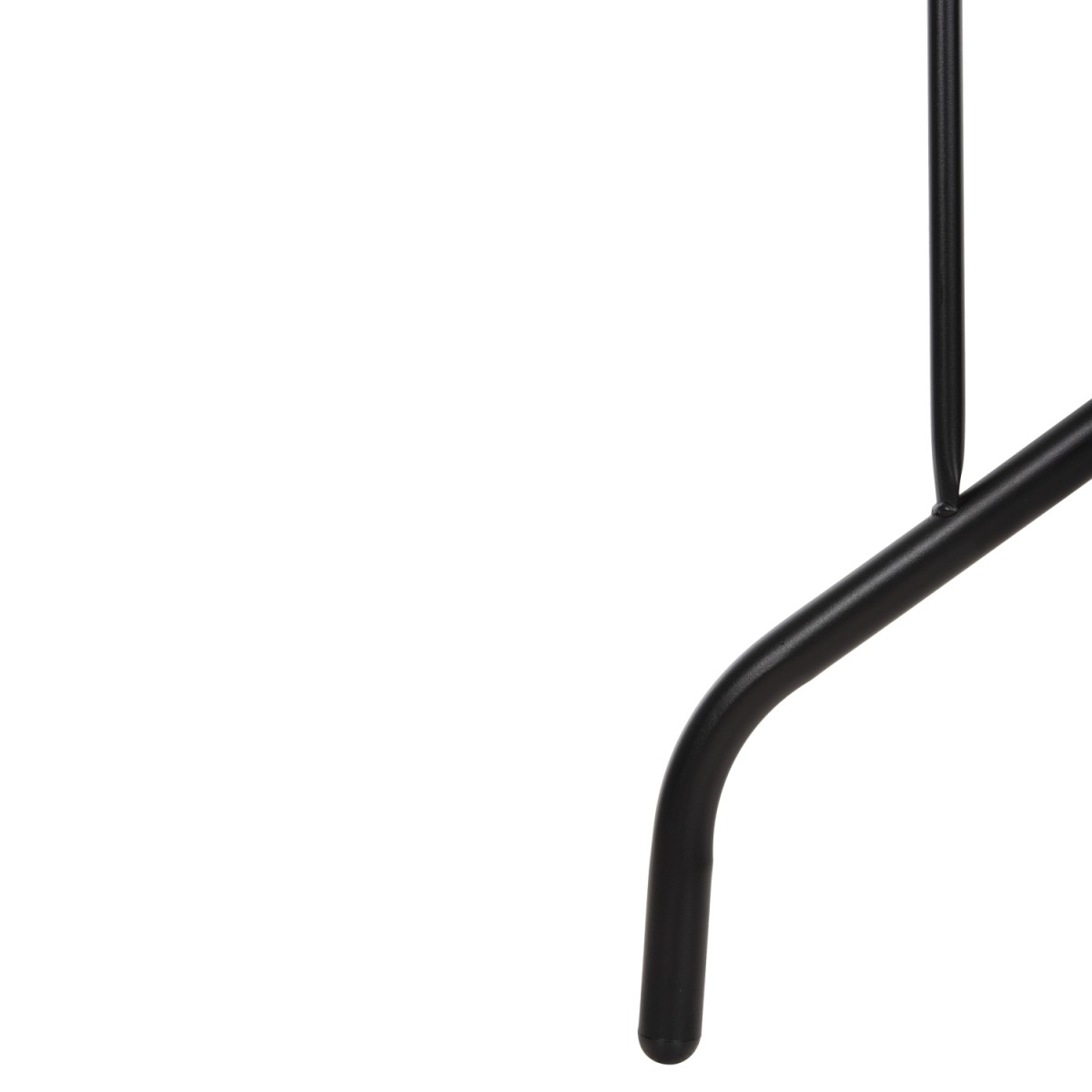 ΣΕΤ ΤΡΑΠΕΖΑΡΙΑΣ 5ΤΜΧ ADAM HM10727.03 ΚΑΡΕΚΛΕΣ ΜΕΤΑΛΛΙΚΕΣ & ΤΡΑΠΕΖΙ 120x70εκ ΜΑΥΡΟ