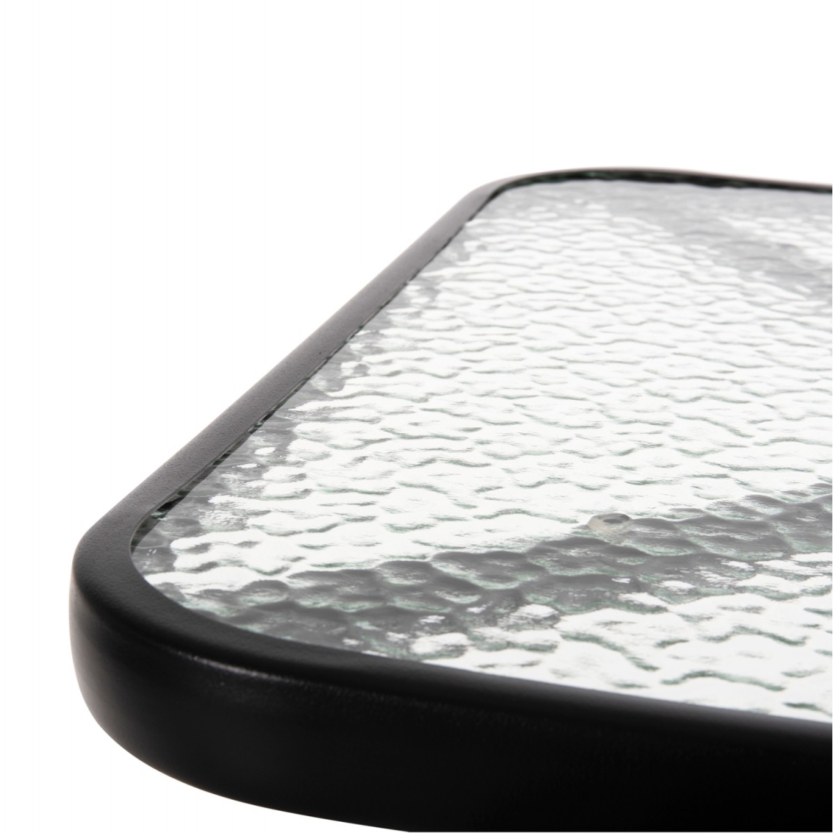 ΣΕΤ ΤΡΑΠΕΖΑΡΙΑΣ 3ΤΜΧ FIGO HM10730.03-- 2 ΚΑΡΕΚΛΕΣ & ΤΕΤΡΑΓΩΝΟ ΤΡΑΠΕΖΙ 60x60εκ ΜΑΥΡΟ