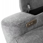 ΣΕΤ ΚΑΝΑΠΕΣ-ΠΟΛΥΘΡΟΝΑ RELAX SYNTHIA HM10735.03 ΓΚΡΙ ΥΦΑΣΜΑ-ΗΛ.ΑΝΑΚΛΙΣΗ [L]