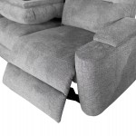 ΣΕΤ ΚΑΝΑΠΕΣ-ΠΟΛΥΘΡΟΝΑ RELAX SYNTHIA HM10735.03 ΓΚΡΙ ΥΦΑΣΜΑ-ΗΛ.ΑΝΑΚΛΙΣΗ [L]