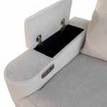 ΣΕΤ ΚΑΝΑΠΕΣ-ΠΟΛΥΘΡΟΝΑ RELAX SYNTHIA HM10736.01 ΜΠΕΖ ΥΦΑΣΜΑ-ΗΛ.ΑΝΑΚΛΙΣΗ [R]