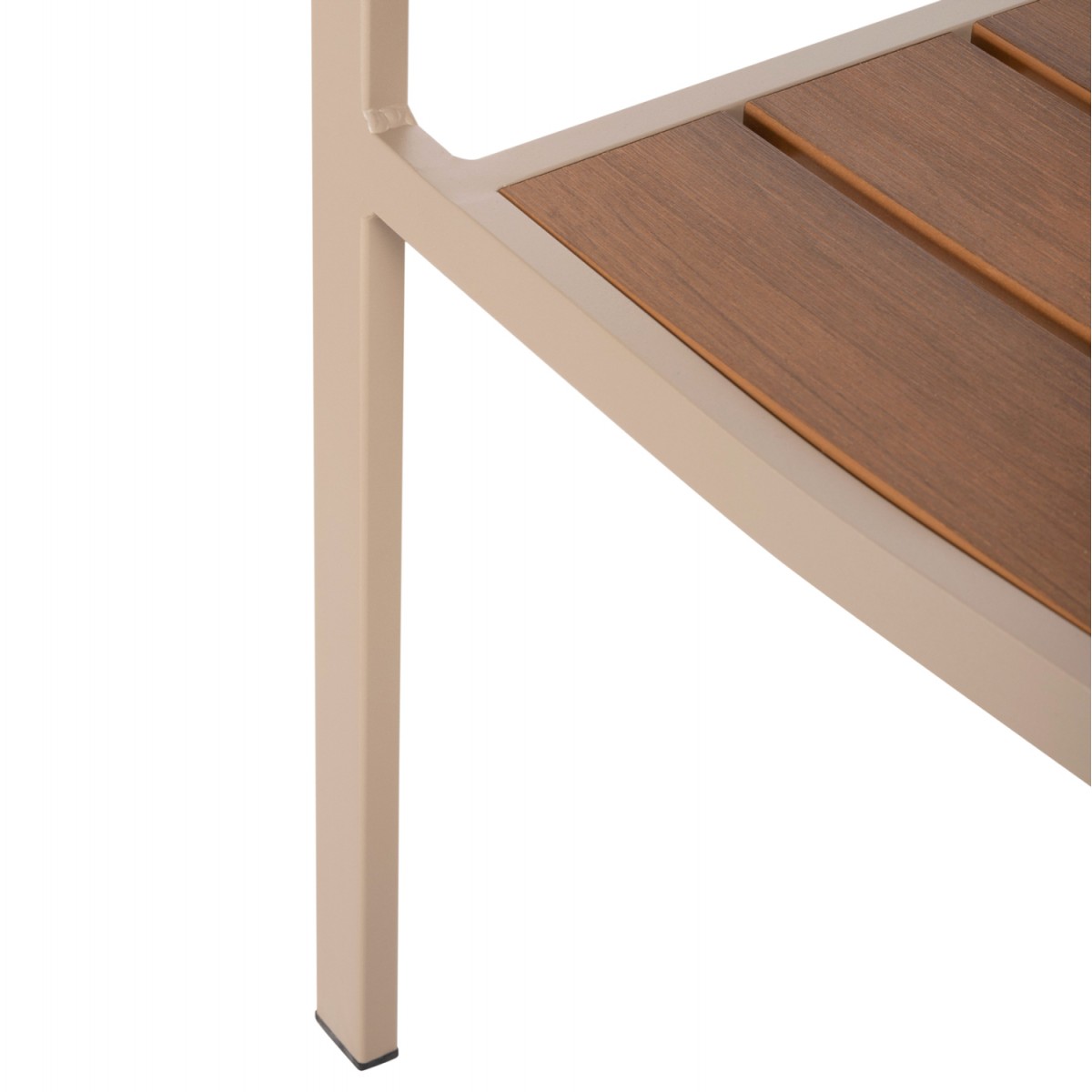 ΣΕΤ ΤΡΑΠΕΖΑΡΙΑΣ TABER HM10738.04 ΤΡΑΠΕΖΙ & 6 ΠΟΛΥΘΡΟΝΕΣ-ΑΛΟΥΜΙΝΙΟ & POLYWOOD-ΣΑΜΠΑΝΙ