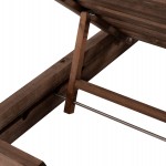 ΞΑΠΛΩΣΤΡΑ ΚΟΡΙΝΟΣ HM10772.05T ΞΥΛΟ ΠΕΥΚΟΥ ΚΑΡΥΔΙ--ΜΑΞΙΛΑΡΙ ΜΑΥΡΟ 79x204x77Υεκ