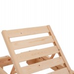 ΞΑΠΛΩΣΤΡΑ ΜΕ ΜΑΞΙΛΑΡΙ ΚΟΡΙΝΟΣ HM10775.04T ΞΥΛΟ ΠΕΥΚΟΥ--TEXTILENE ΜΟΚΑ 79x204x77Υεκ