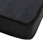 ΞΑΠΛΩΣΤΡΑ ΜΕ ΜΑΞΙΛΑΡΙ ΚΟΡΙΝΟΣ HM10776.05T ΞΥΛΟ ΠΕΥΚΟΥ--TEXTILENE ΣΕ ΜΑΥΡΟ 79x204x77Υεκ