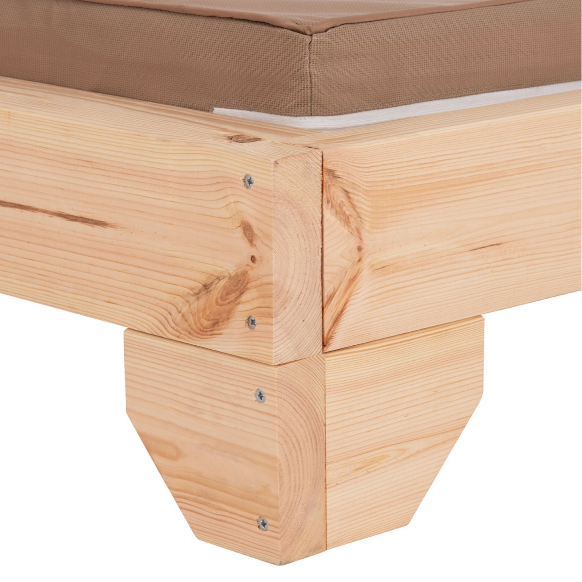 ΞΑΠΛΩΣΤΡΑ ΜΕ ΜΑΞΙΛΑΡΙ ΚΟΡΙΝΟΣ HM10776.04T ΞΥΛΟ ΠΕΥΚΟΥ--TEXTILENE ΣΕ ΜΟΚΑ 79x204x77Υ