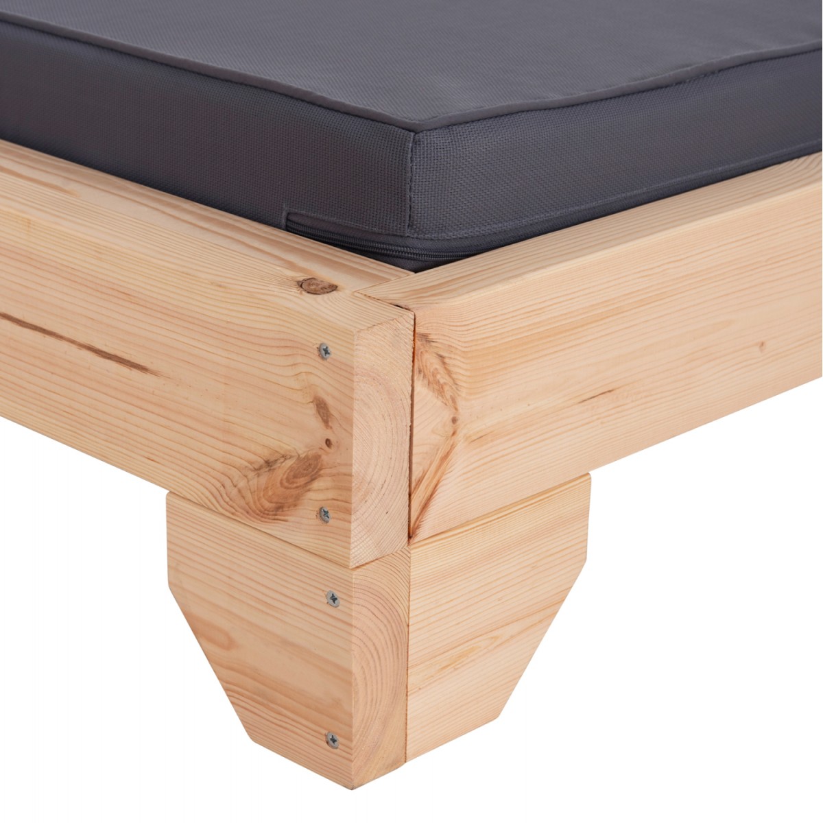 ΞΑΠΛΩΣΤΡΑ ΜΕ ΜΑΞΙΛΑΡΙ ΚΟΡΙΝΟΣ HM10776.30T ΞΥΛΟ ΠΕΥΚΟΥ--TEXTILENE ΣΕ ΓΚΡΙ 79x204x77Υεκ