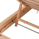 ΞΑΠΛΩΣΤΡΑ ΜΕ ΜΑΞΙΛΑΡΙ ΚΟΡΙΝΟΣ HM10778.72 ΞΥΛΟ ΠΕΥΚΟΥ--OLEFIN ΣΕ ΜΠΕΖ 79x204x77Υεκ