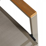 ΣΕΤ ΤΡΑΠΕΖΑΡΙΑΣ 5ΤΜΧ LEONE HM10835.04 ΚΑΡΕΚΛΕΣ ΜΕΤΑΛΛΙΚΕΣ & ΤΡΑΠΕΖΙ 110x60εκ ΣΑΜΠΑΝΙ