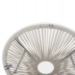 ΣΕΤ ΕΞΩΤΕΡΙΚΟΥ ΧΩΡΟΥ 3ΤΜΧ ACAPULCO HM11861.03 P.E.RATTAN ΕΚΡΟΥ-ΜΕΤΑΛΛΟ ΣΕ ΜΑΥΡΟ