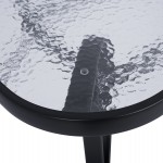 ΣΕΤ ΤΡΑΠΕΖΑΡΙΑΣ ΕΞΩΤ.ΧΩΡΟΥ 5ΤΜΧ REDAN HM10890.01 ΜΕΤΑΛΛΟ-TEXTILENE ΜΑΥΡΟ & ΣΚΟΥΡΟ ΓΚΡΙ