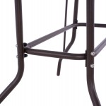 ΣΕΤ ΤΡΑΠΕΖΑΡΙΑΣ 5ΤΜΧ ADAM HM10897.02 ΤΡΑΠΕΖΙ 110x60εκ & 4 ΠΟΛΥΘΡΟΝΕΣ--ΚΑΦΕ