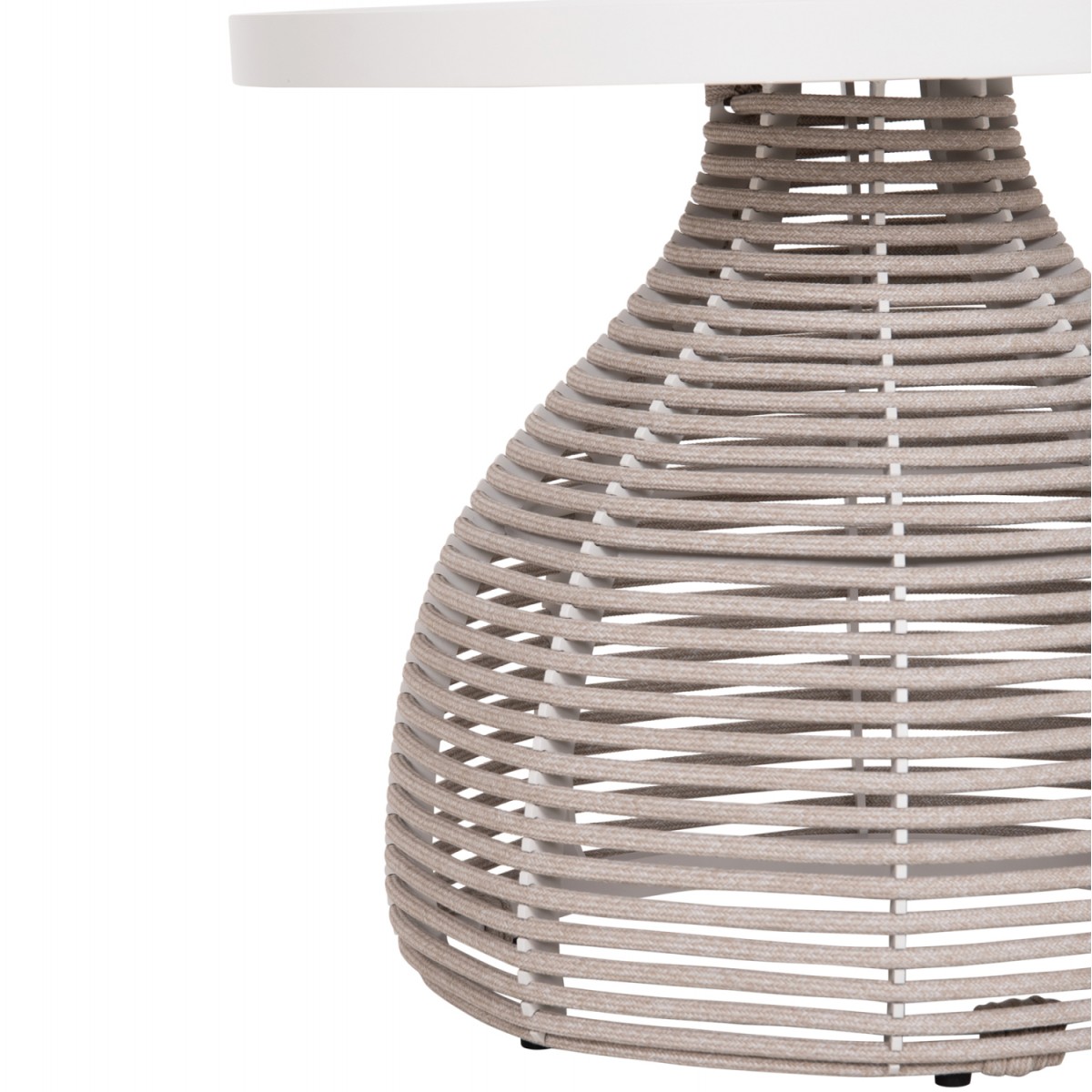 ΣΕΤ ΕΞ.ΧΩΡΟΥ 3ΤΜΧ DRISCOLL HM10907.02 ΤΡΑΠΕΖΑΚΙ & 2 ΠΟΛΥΘΡΟΝΕΣ--ΑΛΟΥΜΙΝΙΟ ΚΡΕΜ ΛΕΥΚΟ