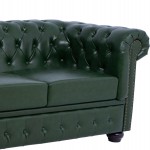 ΣΕΤ ΚΑΝΑΠΕΣ 2ΘΕΣΙΟΣ & 3ΘΕΣΙΟΣ HM10911.08 PU ΔΕΡΜΑ Τ.CHESTERFIELD ΚΥΠΑΡΙΣΣΙ