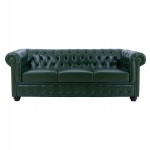 ΣΕΤ ΣΑΛΟΝΙ 3ΤΜΧ MOBAR HM10912.08 PU ΔΕΡΜΑ Τ.CHESTERFIELD ΚΥΠΑΡΙΣΣΙ