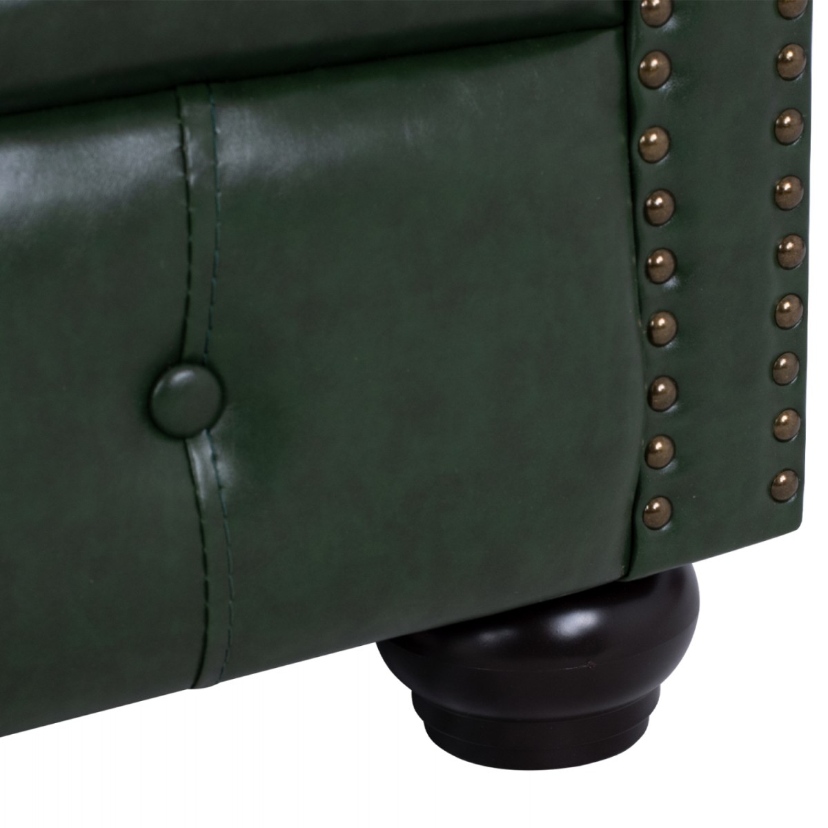 ΣΕΤ ΣΑΛΟΝΙ 3ΤΜΧ MOBAR HM10912.08 PU ΔΕΡΜΑ Τ.CHESTERFIELD ΚΥΠΑΡΙΣΣΙ